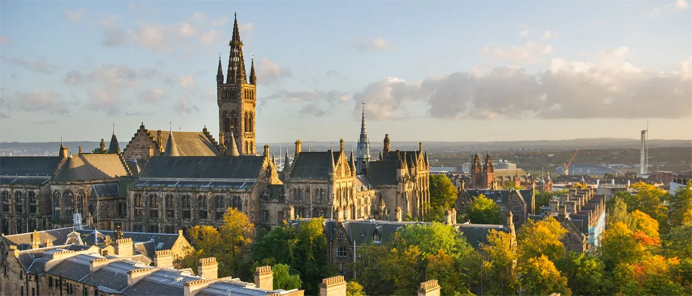 Панорама University of Glasgow